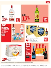 Promos Bière dans le catalogue "LES HALLES d'automne" de Auchan Supermarché Bière en promo dans le catalogue Auchan Supermarché à la page 9