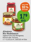 vegetarische Soja-Bolognese im Angebot bei tegut in Kassel vegetarische Soja-Bolognese Angebote von Alnatura bei tegut Kassel für 1,79 €