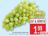 Trauben hell Angebote von Gut & Günstig bei Marktkauf Stuttgart für 1,99 €