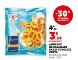 Anneaux de calamars panés surgelés - Costa dans le catalogue Super U