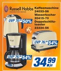 Kaffeemaschine Angebote von Russell Hobbs bei famila Nordost Falkensee für 34,99 €