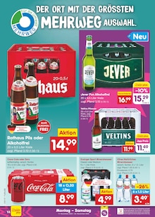 Bier im aktuellen Netto Marken-Discount Prospekt (Albstadt) Bier im Netto Marken-Discount Prospekt "Aktuelle Angebote" mit 58 Seiten (Albstadt)