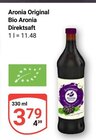 Aktuelle Saft Angebote bei GLOBUS in Rostock Aktuelles Aronia Original Bio Aronia Direktsaft Angebot bei GLOBUS in Rostock ab 3,79 €