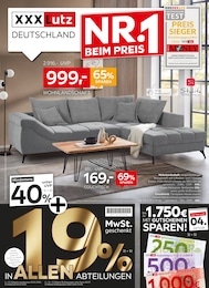 XXXLutz Möbelhäuser Prospekt für Trossingen mit 48} Seiten XXXLutz Möbelhäuser Prospekt für Trossingen: "NR.1 BEIM PREIS", 48 Seiten, 23.12.2024 - 12.01.2025