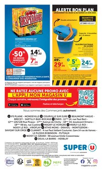 Promotion Vacances dans le prospectus Super U, valable du 09/06/2026 au 21/06/2026 Promo Vacances dans le catalogue Super U du moment à la page 28