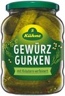 Gewürzgurken im Angebot bei REWE in Bayreuth Gewürzgurken Angebote von Kühne bei REWE Bayreuth für 1,59 €