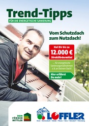 Garten im Bauzentrum Löffler Prospekt in Plauen Aktueller Bauzentrum Löffler Prospekt mit Garten, "Trend-Tipps FÜR DIE ENERGETISCHE SANIERUNG", Seite 1