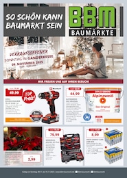 BBM Baumarkt Prospekt für Hatten: "So schön kann Baumarkt sein", 16 Seiten, 09.11.2025 - 15.11.2025