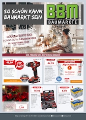 Aktueller BBM Baumarkt Baumärkte Prospekt in Delmenhorst und Umgebung, "So schön kann Baumarkt sein" mit 16 Seiten, 09.11.2025 - 15.11.2025