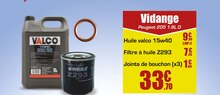 Vidange - Carter-Cash à Suresnes Vidange en promo chez Carter-Cash Suresnes à 33,70 €