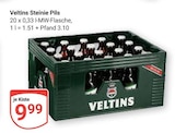 Aktuelle Veltins Angebote bei GLOBUS in Willich Aktuelles Steinie Pils Angebot bei GLOBUS in Willich ab 9,99 €