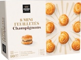 8 Mini Feuilletés Champignons  surgelés aux champignons - Bretzel Burgard dans le catalogue Intermarché Super