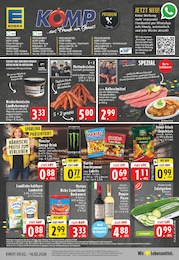 EDEKA Prospekt für Wesel: "Aktuelle Angebote", 26 Seiten, 09.02.2026 - 14.02.2026