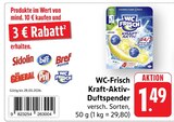 Kraft-Aktiv-Duftspender Angebote von WC Frisch bei E center Singen für 1,49 €