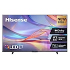 Téléviseur QLED 4K* - 126 cm - HISENSE en promo chez Carrefour Livry-Gargan à 299,99 €
