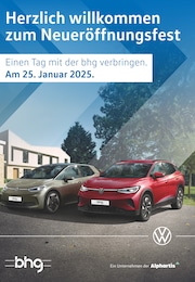 Volkswagen Prospekt für Neufra: "Herzlich Wilkommen zum Neueröffnungsfest", 8 Seiten, 15.01.2025 - 28.01.2025