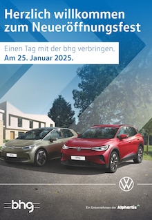 Volkswagen Prospekt "Herzlich Wilkommen zum Neueröffnungsfest" mit  Seiten (Albstadt)