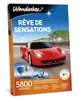 Promo Coffret cadeau Wonderbox Rêve de sensations à 184,90 € dans le catalogue Fnac à Moisselles
