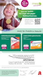 mea - meine apotheke Prospekt für Hamburg: "Unsere Dezember-Angebote", 4 Seiten, 01.12.2025 - 31.12.2025