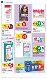 Couches Angebote im Prospekt "-60% DE REMISE IMMÉDIATE SUR LE 2ÈME" von Intermarché Couches Angebote im Prospekt "-60% DE REMISE IMMÉDIATE SUR LE 2ÈME" von Intermarché auf Seite 36
