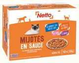 Mijotés en sauce pour chat adulte - NETTO dans le catalogue Netto