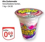 Zuckerwatte im Angebot bei GLOBUS in Erftstadt Zuckerwatte Angebote von Aha bei GLOBUS Erftstadt für 0,69 €