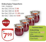Einkochglas Tulpenform im Angebot bei GLOBUS in Kerpen Einkochglas Tulpenform Angebote von WECK bei GLOBUS Kerpen für 0,99 €