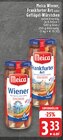 Wiener, Frankfurter Art oder Geflügel-Würstchen Angebote von Meica bei E center Koblenz für 3,33 €