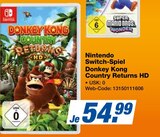 Switch-Spiel Donkey Kong Country Returns HD Angebote von Nintendo bei expert Gotha für 54,90 €