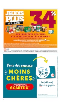 Catalogue Super U à Noisy-le-Roi cette semaine, valable du 12/08/2025 au 24/08/2025 Prospectus Super U à Noisy-le-Roi, "Super U", 20 pages de promos valables du 12/08/2025 au 24/08/2025