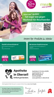Aktueller mea - meine apotheke Prospekt für Ravensburg mit  Seiten