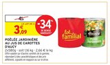 Poêlée jardinière au jus de carottes - d'aucy en promo chez Intermarché Pau à 3,09 €