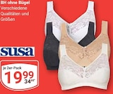BH ohne Bügel im Angebot bei GLOBUS in Neustadt BH ohne Bügel Angebote von susa bei GLOBUS Neustadt für 19,99 €