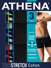 Boxers homme "720 Stretch coton" - ATHENA en promo chez Carrefour Drancy à 17,99 €