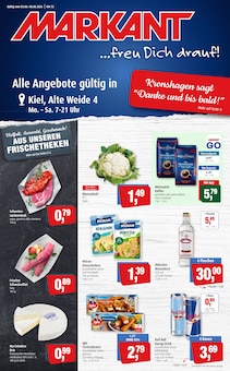Grillfleisch im Markant Prospekt "...freu Dich drauf!" mit 14 Seiten (Kiel)