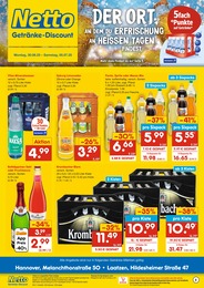 Discounter Prospekt von Netto Marken-Discount Ronnenberg Netto Marken-Discount Prospekt: "DER ORT, AN DEM DU IMMER AUSGEZEICHNETE PREISE FINDEST.", 6 Seiten, 30.06.2025 - 05.07.2025