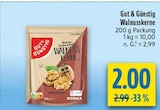 Walnusskerne im Angebot bei diska in Dresden Walnusskerne Angebote von Gut & Günstig bei diska Dresden für 2,00 €