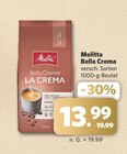 Bella Crema La Crema von Melitta für 13,99 € bei combi im Angebot Bella Crema La Crema von Melitta im aktuellen combi Prospekt