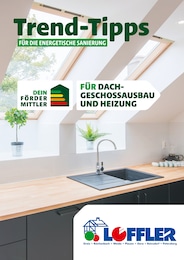 Bauzentrum Löffler Prospekt "Trend-Tipps FÜR DIE ENERGETISCHE SANIERUNG" für Greiz, 10 Seiten, 18.10.2024 - 27.10.2024