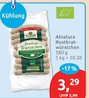 Rostbratwürstchen von Alnatura im aktuellen budni Prospekt