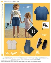 Promos Jupe dans le catalogue "TEX les petits prix ne se cachent pas" de Carrefour à la page 8