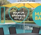 Parasol inclinable Soya en promo chez Maxi Bazar Parasol inclinable Soya dans le catalogue Maxi Bazar