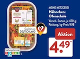 Haehnchengeschnetzeltes im ALDI SÜD Prospekt Hähnchen-Ofenschale von Meine Metzgerei im aktuellen ALDI SÜD Prospekt für 4,49 €