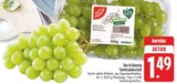 Tafeltrauben hell kernlos im Angebot bei EDEKA in Fürth Tafeltrauben hell kernlos Angebote von Gut & Günstig bei EDEKA Fürth für 1,49 €