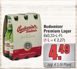 Premium Lager im Angebot bei alldrink in Frankfurt Premium Lager Angebote von Budweiser bei alldrink Frankfurt für 4,49 €