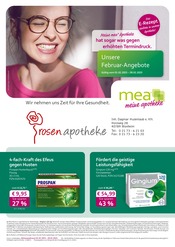 Aktueller mea - meine apotheke Apotheke Prospekt in Hilden und Umgebung, "Unsere Februar-Angebote" mit 2 Seiten, 01.02.2025 - 28.02.2025