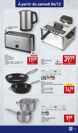 Grille-Pain Angebote im Prospekt "DE BONNES FÊTES À PRIX DISCOUNT." von Aldi Grille-Pain Angebote im Prospekt "DE BONNES FÊTES À PRIX DISCOUNT." von Aldi auf Seite 45