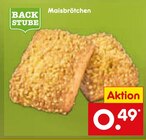 Maisbrötchen im Angebot bei Netto Marken-Discount in Wolfsburg Maisbrötchen Angebote von BACKSTUBE bei Netto Marken-Discount Wolfsburg für 0,49 €