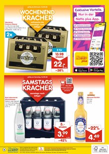 Warsteiner im Netto Marken-Discount Prospekt "DER ORT, AN DEM DU IMMER AUSGEZEICHNETE PREISE FINDEST." mit 6 Seiten (Pirna)