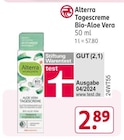 Tagescreme Bio-Aloe Vera Angebote von Alterra bei Rossmann Koblenz für 2,89 €